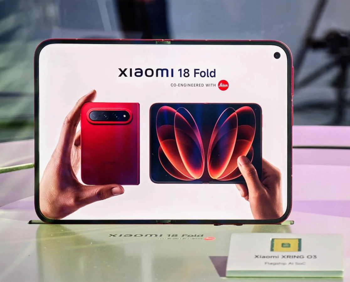 Складной смартфон Xiaomi 18 Fold с чипом Xring O3 и графическим процессором Arm Mali G2-Ultra NX