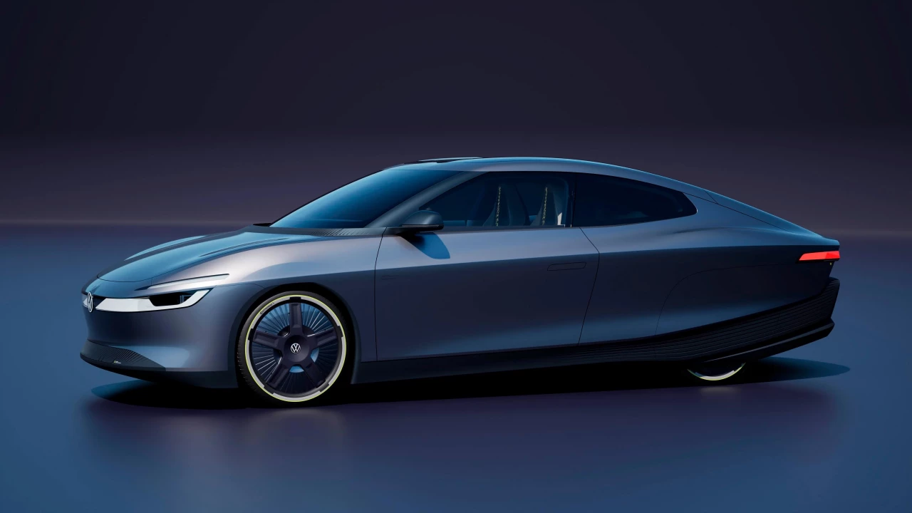 Электромобиль Volkswagen Mission Efficiency - прототип электрического купе с рекордной аэродинамикой