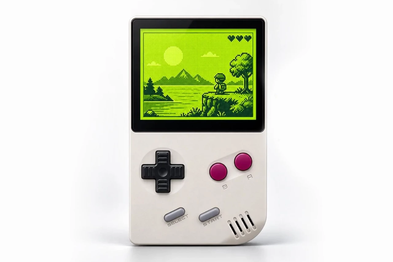 FPGB Mini - миниатюрная консоль для картриджей Game Boy и Game Boy Color